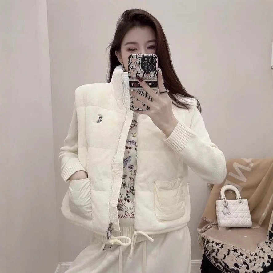 2025 Autumn Winter New Style Moncler Teddy Soft Fabric Women's Down Vest