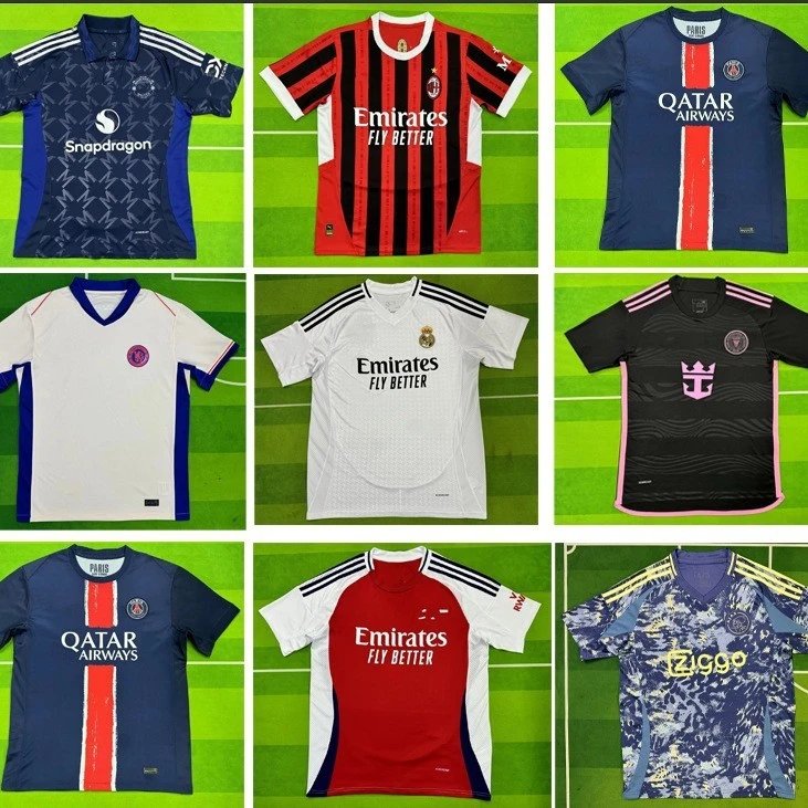 Real Madrid Jersey balenciaga Barcelona Chelsea Portugal Dortmund Inter Milan Arsenal Atlético Madrid AC Football Jersey