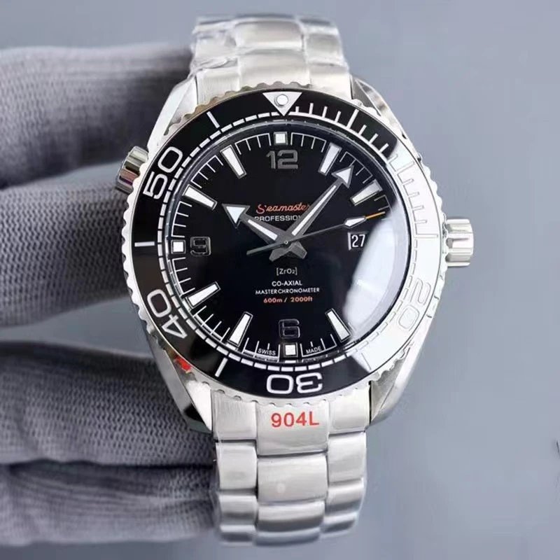 Omega Planet Ocean watch (with logo)