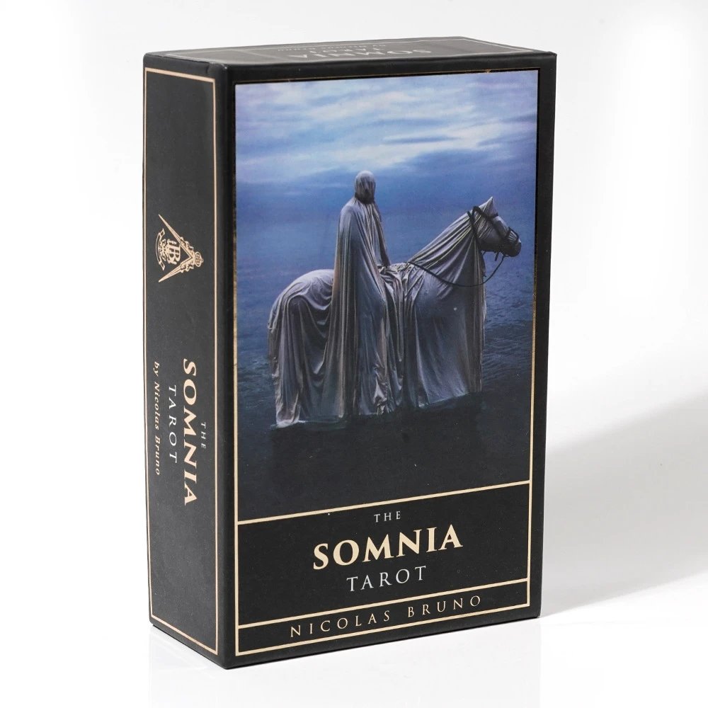 The Somnia Tarot Full English Gold Foil Process High-End Gift Box Tarot Cards Gold Edge