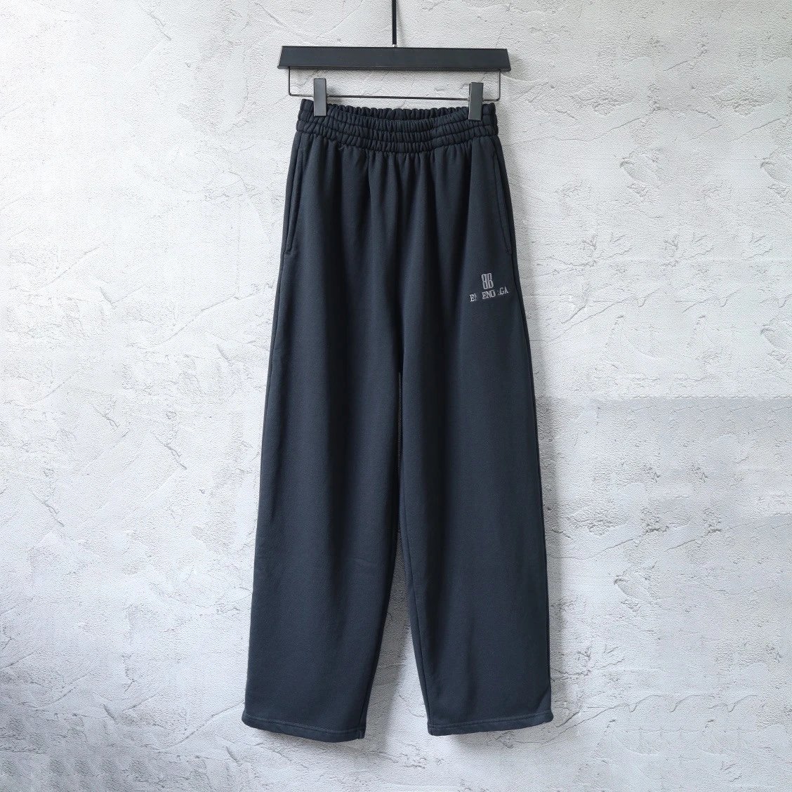 Balenciaga Classic Double B English Embroidery Pants Sweatpants Unisex