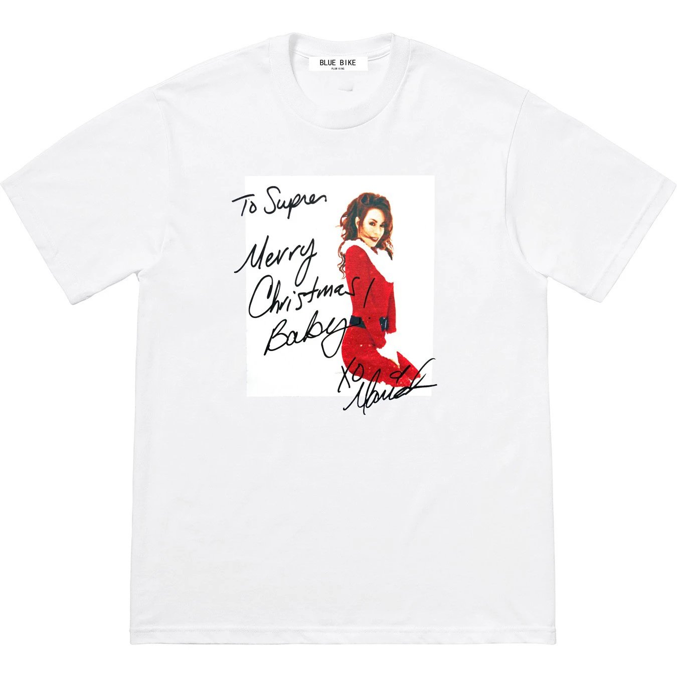 21SS Mariah Carey Tee Mariah Carey Character Loose Short Sleeve Round Neck T-shirt Unisex Couples
