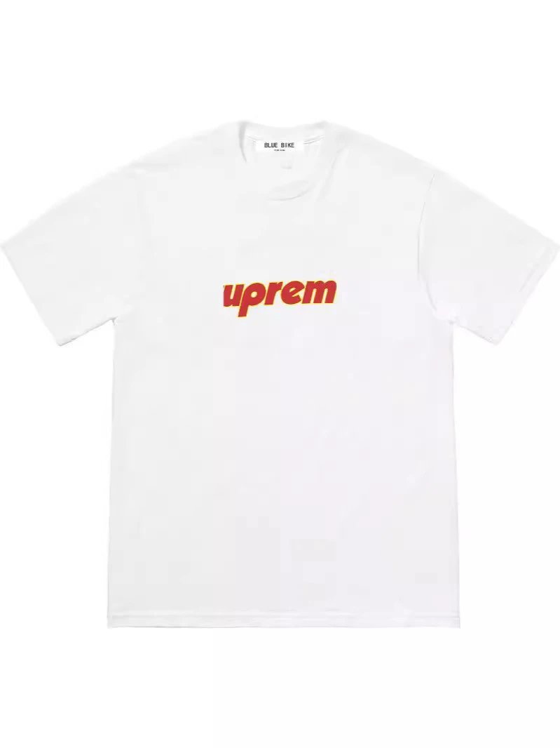 24SS Pinline Tee Minimalist Logo Print Round Neck Short Sleeve T-shirt Unisex Couples