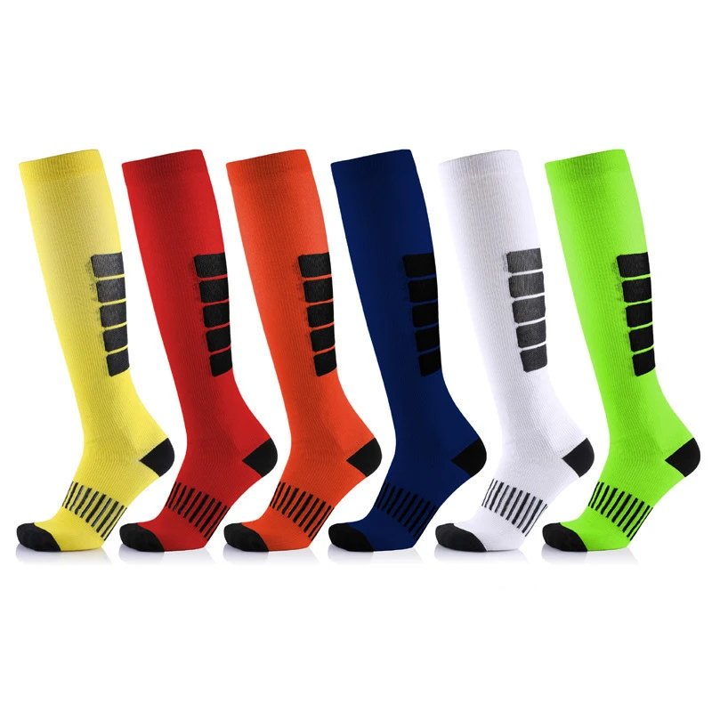 New Men Women Long Tube Compression Socks Calf Socks Outdoor Sports Socks Running Leg Protective Compression Socks