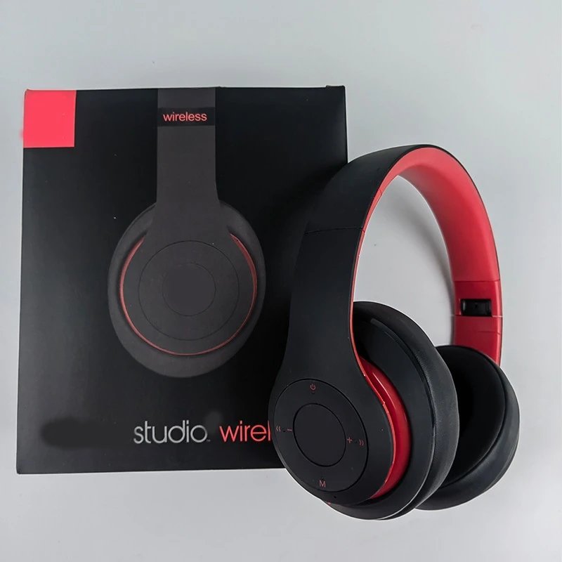Recording Artist Three Over-Ear Wireless Bluetooth Headphones Studio3 Wireless Stereo Cotton Pop-up Headphones